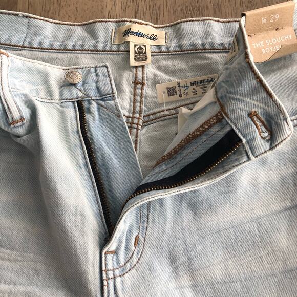 Madewell The Slouchy Boyfriend Jean Wrightlane Wash - 29 - Picture 6 of 11